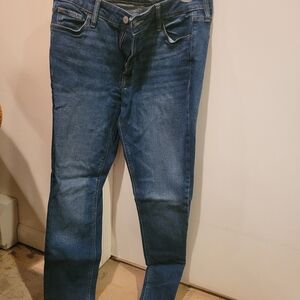 Old Navy Light Blue High Rise Rockstar Super Skinny Jeans